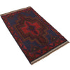 Multi Baluchi Rug 2' 9 x 4' 4 (ft) - No. R19392