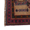 Brown Color Prayer Rug 2' 11" x 4' 6" (ft) - No. R19403