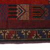 Blue Color Prayer Rug 3' 3" x 4' 9" (ft) - No. R19562