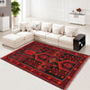 Black Color Prayer Carpet 3' 3" x 5' 3" (ft) - No. R19563