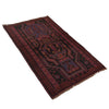 Black Color Prayer Carpet 3' 0" x 4' 8" (ft) - No. R19606