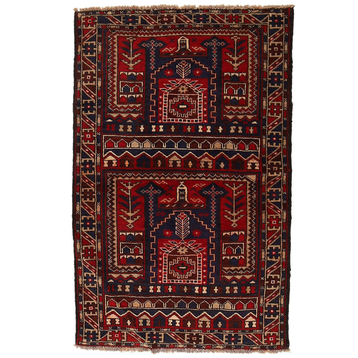 Prayer Rug 2' 6 x 4' 1 (ft) - No. R19618