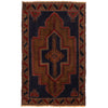 Hand Knotted Baluchi Rug 2' 8 x 4' 5 (ft) - R19640