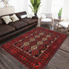 Hand Knotted Oriental Rug 6' 9" x 9' 2" (ft) - No. R21346