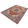 Hand Made Persian Design Heriz Rug 5' 6 x 7' 7 (ft) - No. R21357