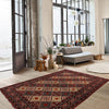 Hand Knotted Oriental Rug 6' 8" x 9' 4" (ft) - No. R21459