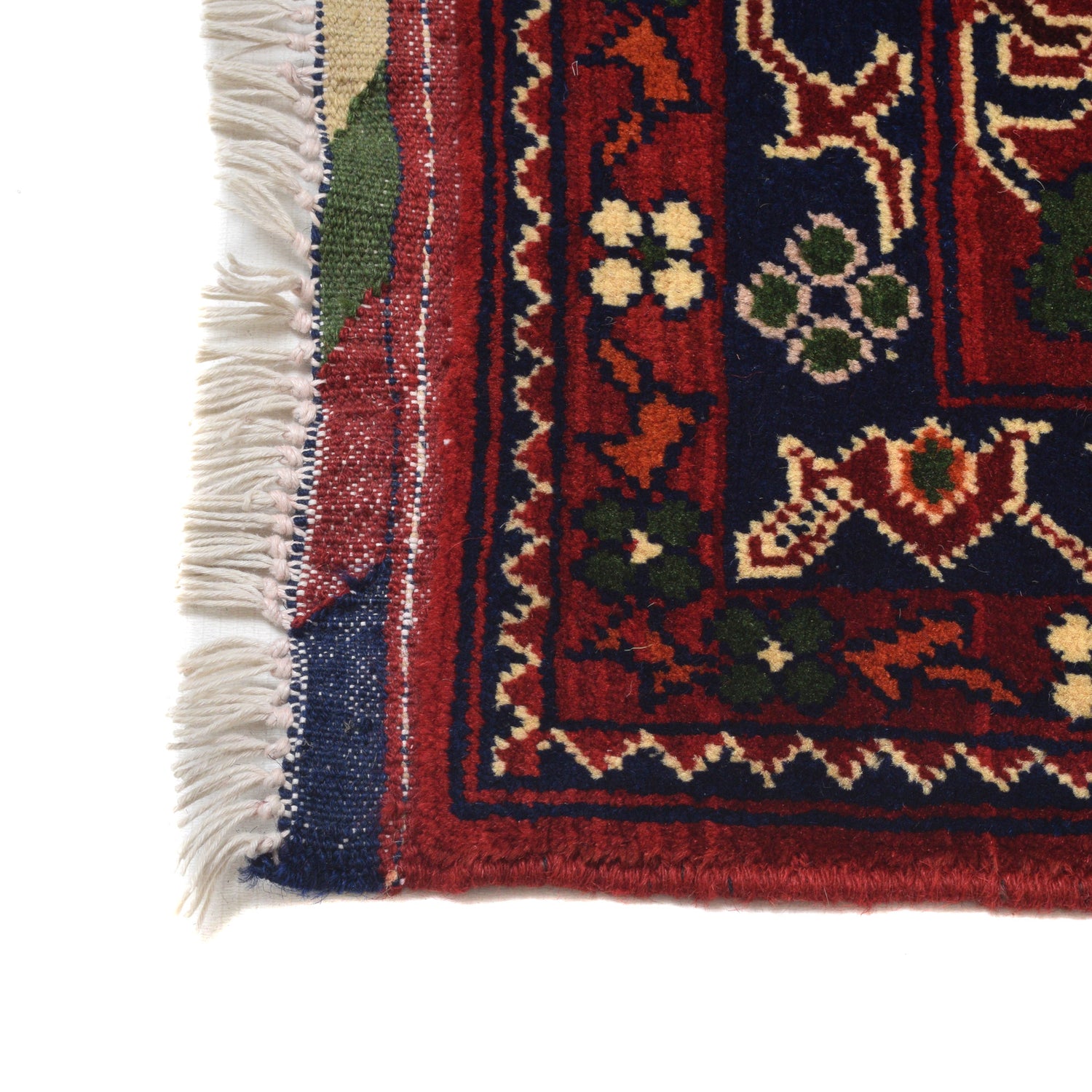 Hand Knotted Oriental Rug 6' 8" x 9' 4" (ft) - No. R21459