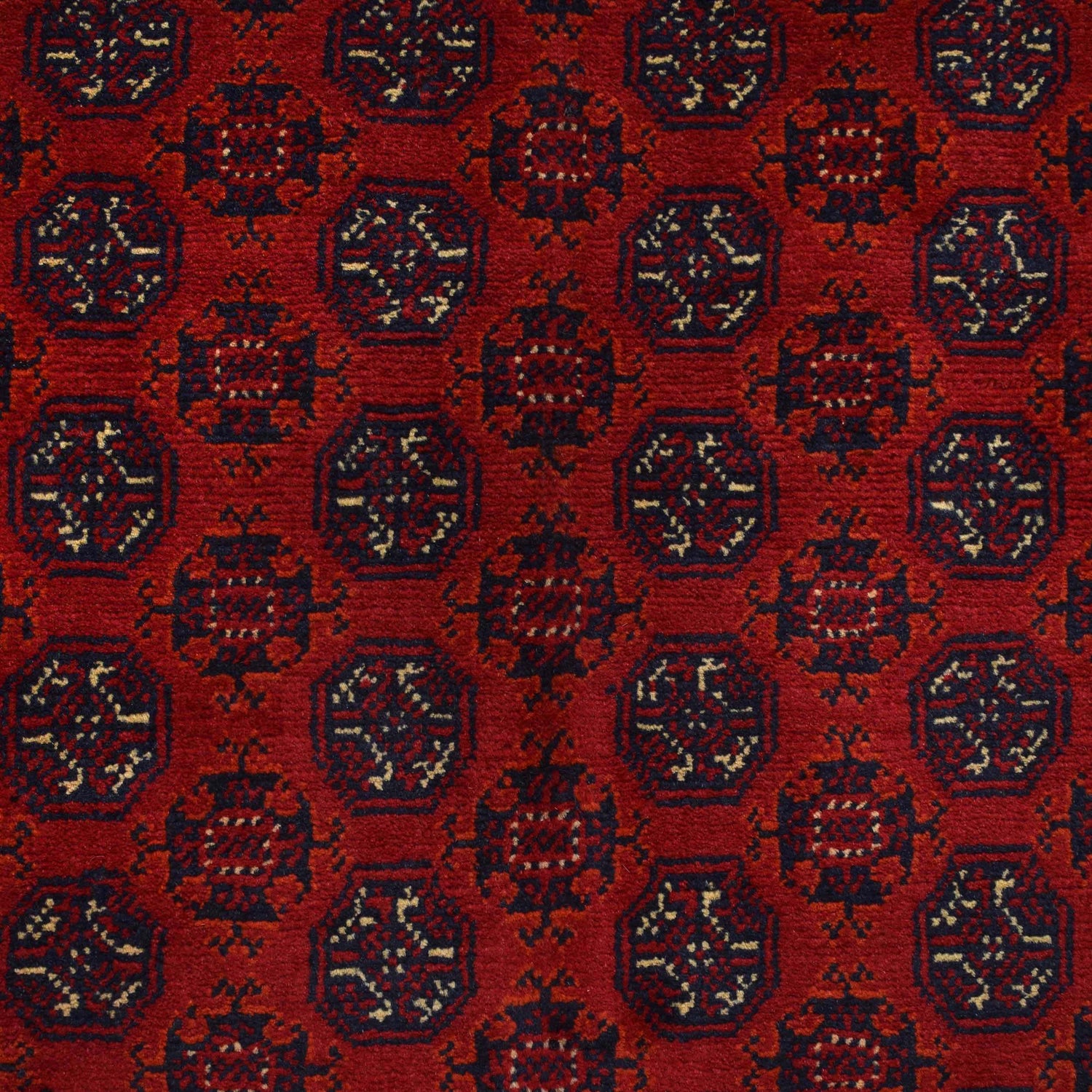 Red Color Khoja Roshnai Carpet 5' 0" x 6' 6" (ft) - No. R21493