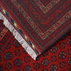 Red Color Khoja Roshnai Carpet 5' 0" x 6' 6" (ft) - No. R21493