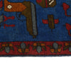 Blue War Rug 2' 7 x 3' 8 (ft) - No. R21583