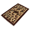 Ivory Color War Rug 2' 6 x 4' 0 (ft) - No. R21691