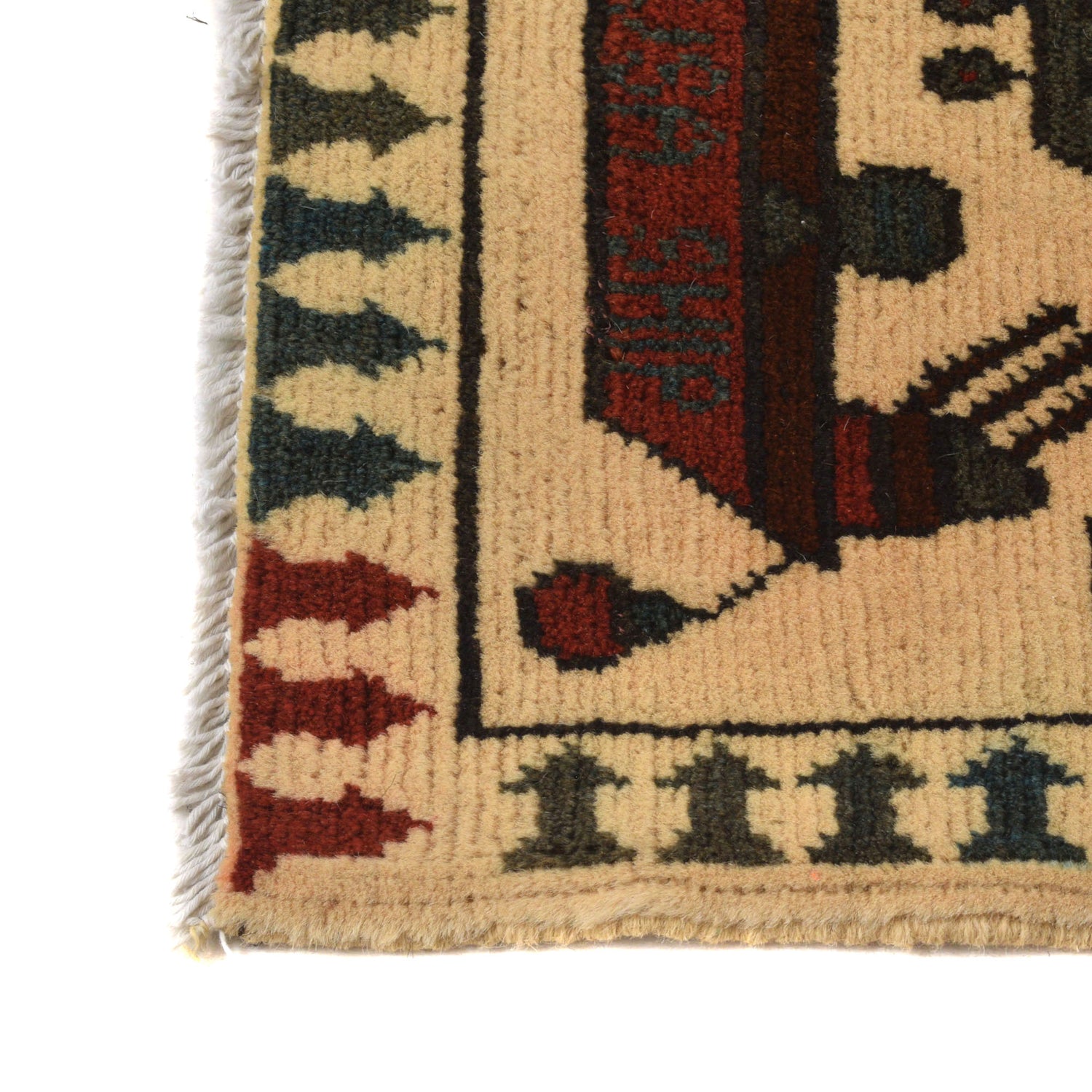 Hand Knotted War Rug 2' 7" x 3' 9" (ft) - No. R21693