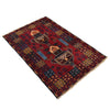 Hand Knotted Baluchi Rug 3' 0 x 4' 6 (ft) - R21997