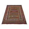 Medium Size Dhurrie Kelim 4' 4" x 6' 4" (ft) - No. R22253