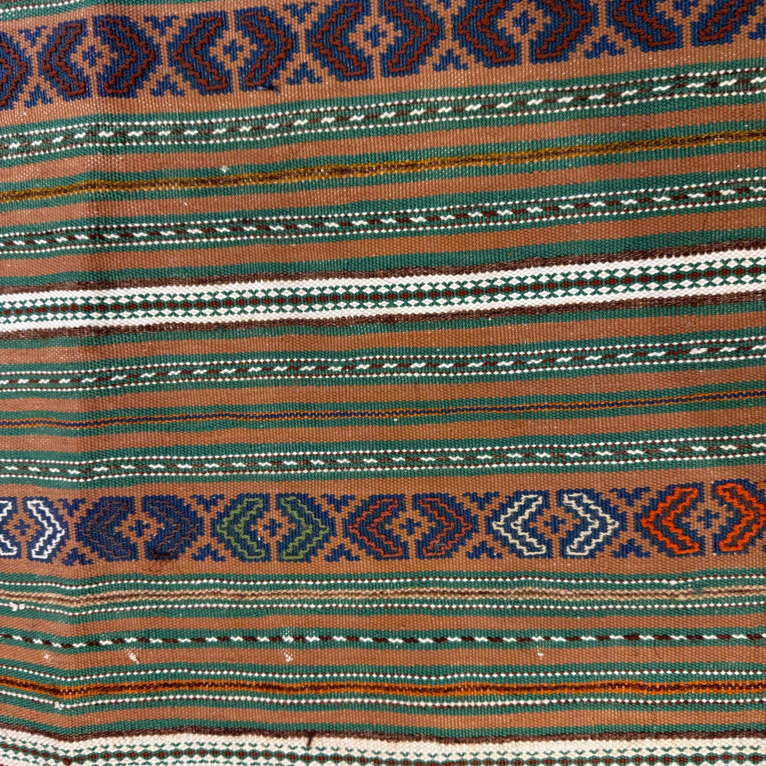 Handmade Flatweave Dhurrie 2' 8 x 4' 4 (ft) - No. R22276