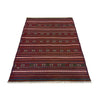Handmade Flatweave Dhurrie 3' 2 x 4' 4 (ft) - No. R22277