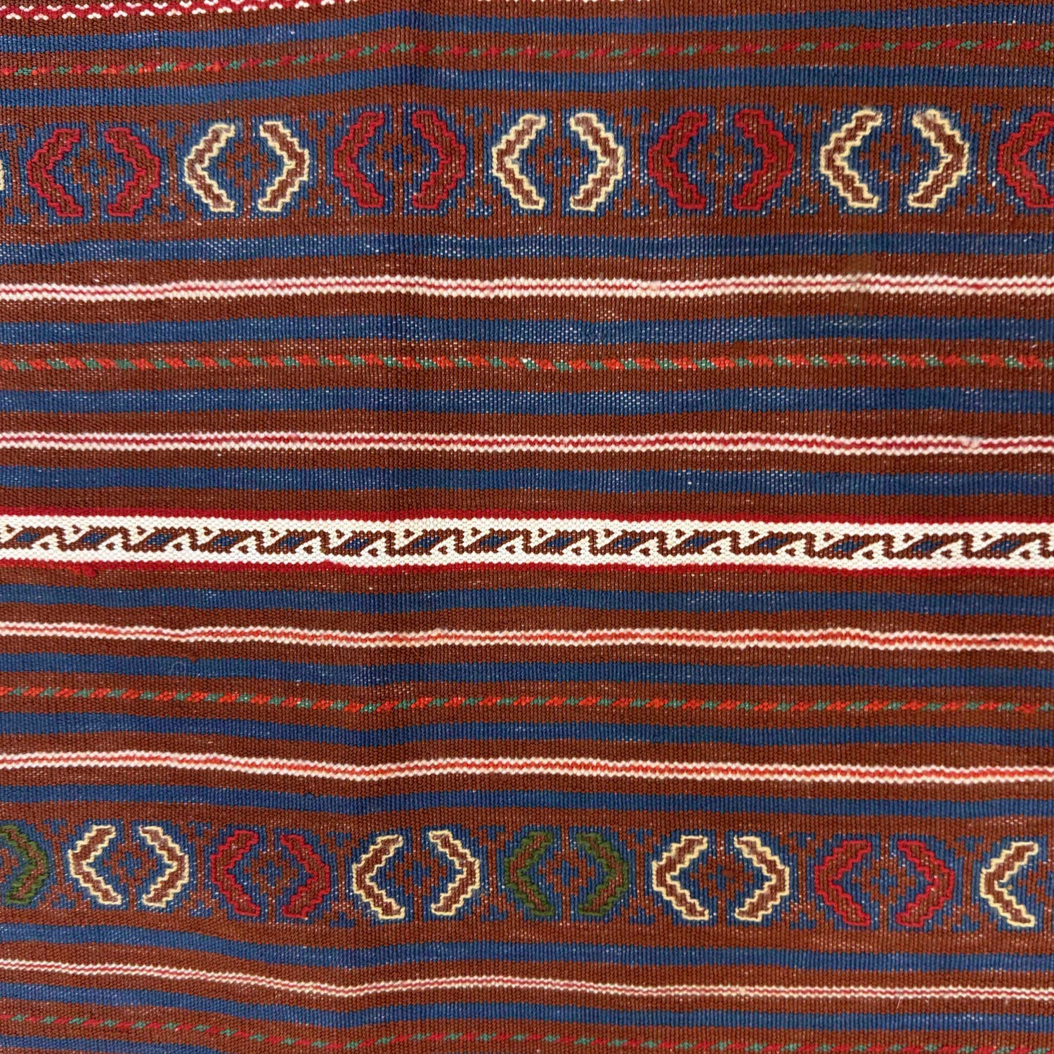 Handmade Flatweave Dhurrie 3' 2 x 4' 4 (ft) - No. R22277