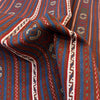 Handmade Flatweave Dhurrie 3' 2 x 4' 4 (ft) - No. R22277