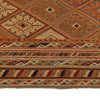 Luxury Orange Color Kilim Rug 2' 9" x 4' 3" (ft) - No. R22298