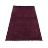 Purple Overdyed Rug 2' 8 x 4' 6 (ft) - No. R22758