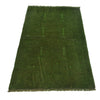 Green Overdyed Rug 2' 9 x 4' 5 (ft) - No. R22761