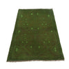 Green Overdye Rug 2' 8 x 4' 2 (ft) - No. R22768