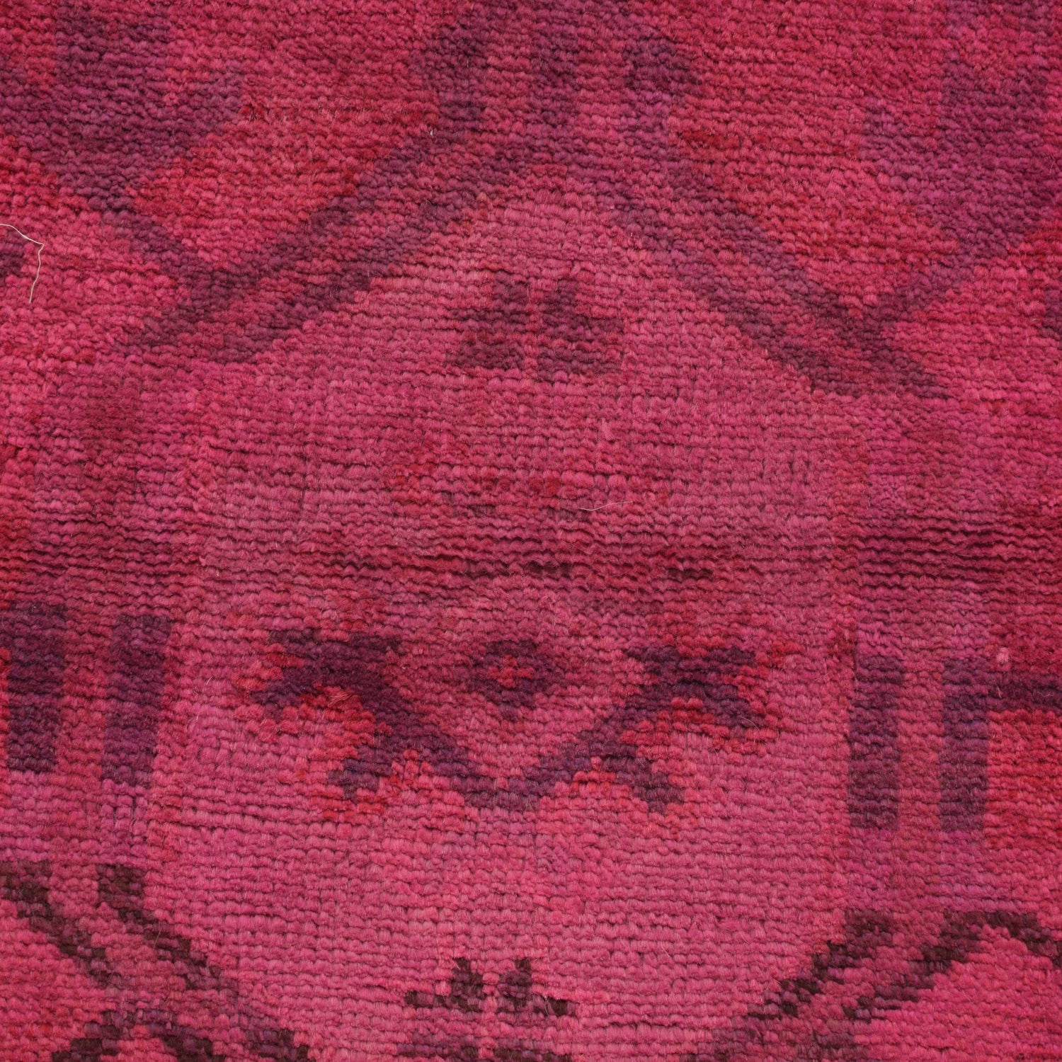 Pink Overdyed Rug 3' 1 x 4' 2 (ft) - No. R22770
