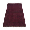 Purple Overdyed Rug 2' 7 x 4' 4 (ft) - No. R22771