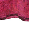 Pink Overdyed Rug 3' 1 x 4' 4 (ft) - No. R22773