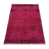 Pink Overdyed Rug 3' 0 x 4' 4 (ft) - No. R22778