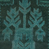 Sea Green Overdyed Rug 2' 7 x 4' 2 (ft) - No. R22782