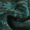 Sea Green Overdyed Rug 2' 7 x 4' 2 (ft) - No. R22782