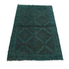 Sea Green Overdyed Rug 2' 6 x 4' 2 (ft) - No. R22789