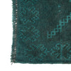 Sea Green Overdyed Rug 2' 6 x 4' 2 (ft) - No. R22789