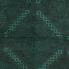 Sea Green Overdyed Rug 2' 6 x 4' 2 (ft) - No. R22789