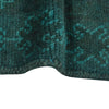 Sea Green Overdyed Rug 2' 6 x 4' 2 (ft) - No. R22789