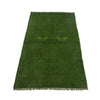 Green Overdyed Rug 2' 7 x 4' 4 (ft) - No. R22806