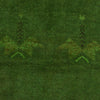 Green Overdyed Rug 2' 7 x 4' 4 (ft) - No. R22806