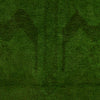 Green Overdyed Rug 3' 1 x 4' 3 (ft) - No. R22807