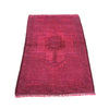 Pink Overdyed Rug 2' 7 x 4' 3 (ft) - No. R22809