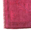 Pink Overdyed Rug 2' 7 x 4' 3 (ft) - No. R22809