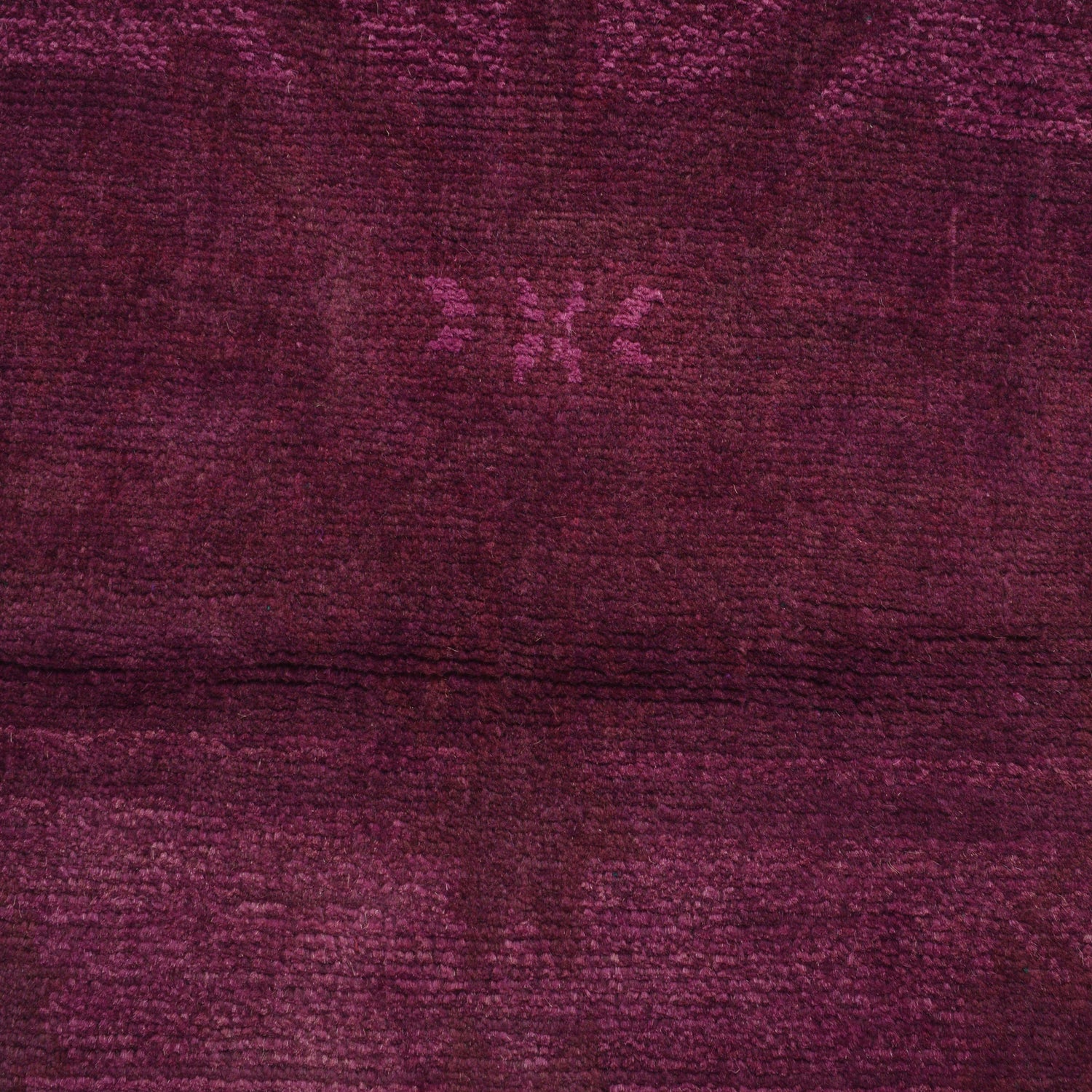 Purple Overdyed Rug 2' 8 x 4' 1 (ft) - No. R22811