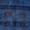 Blue Overdyed Rug 2' 6 x 4' 2 (ft) - No. R22816