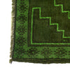 Green Overdyed Rug 2' 6 x 4' 2 (ft) - No. R22817