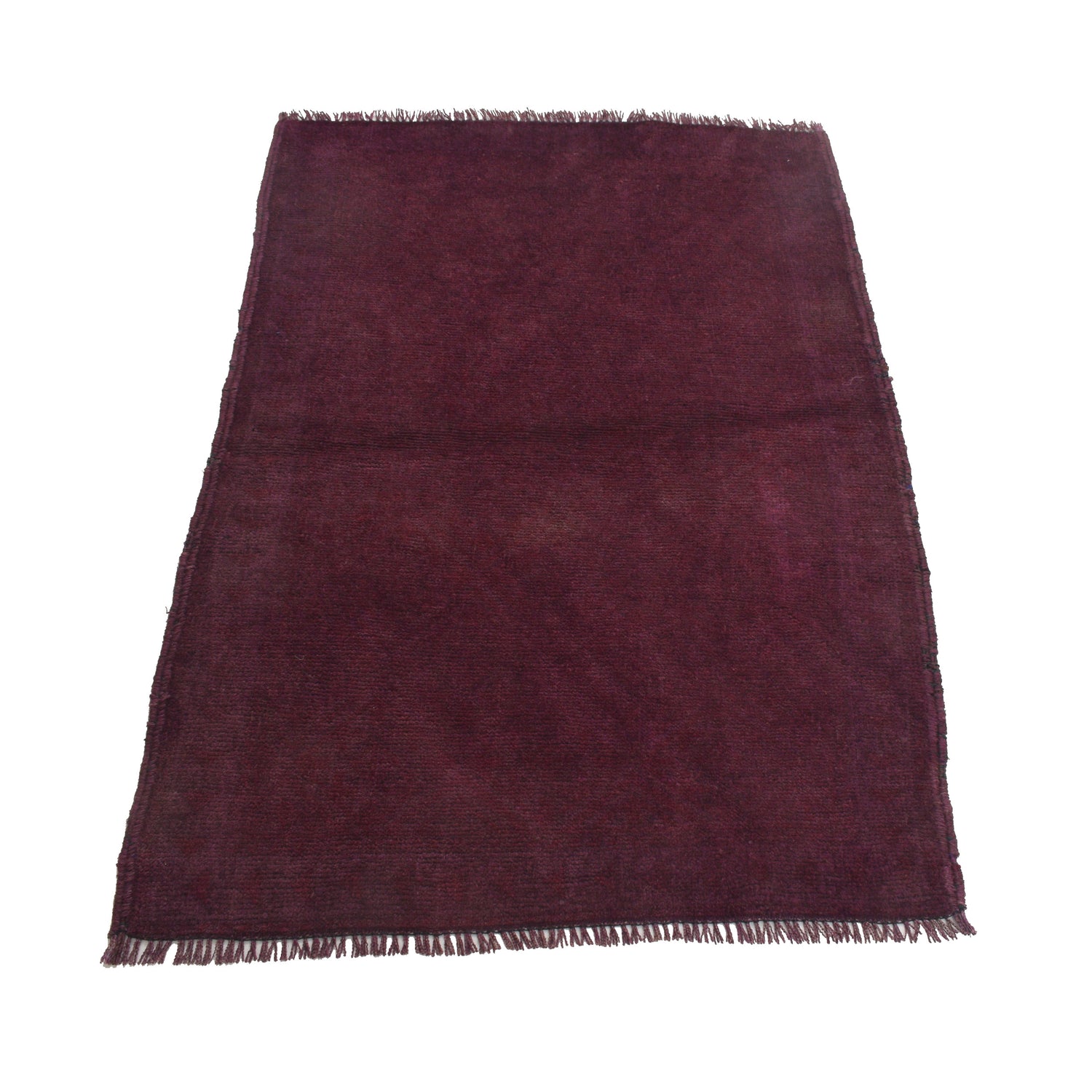 Purple Overdyed Rug 3' 0 x 4' 4 (ft) - No. R22818