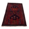 Blue Color Prayer Carpet 3' 3" x 4' 11" (ft) - No. R22822