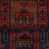 Blue Color Prayer Carpet 3' 3" x 4' 11" (ft) - No. R22822