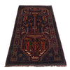 Blue Color Prayer Carpet 3' 2" x 5' 1" (ft) - No. R22823