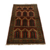 Multi Color Prayer Carpet 3' 0" x 4' 7" (ft) - No. R22830