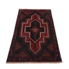 Tribal Baloch Rug 2' 8 x 4' 4 (ft) - No. R22835